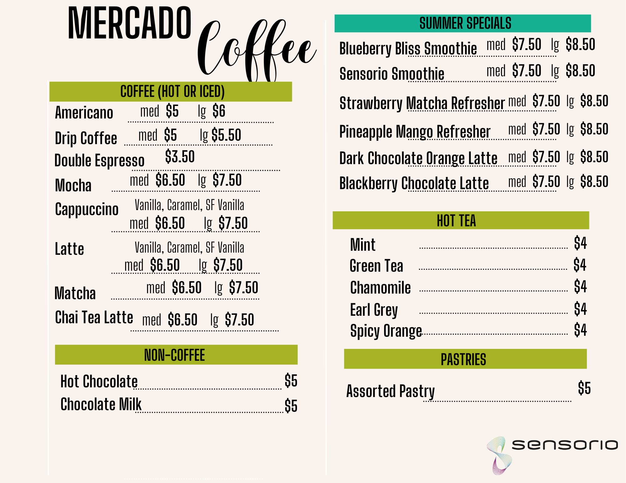 Food & Drink | Sensorio Paso Robles